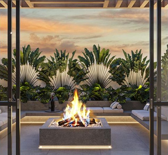 Fire Pit Lumine Residence