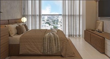 Flat de 24,5m² Lumine Residence — vista